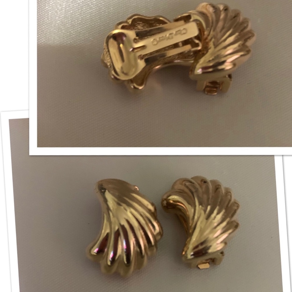🔥New Dior Gold Shell Earrings🔥